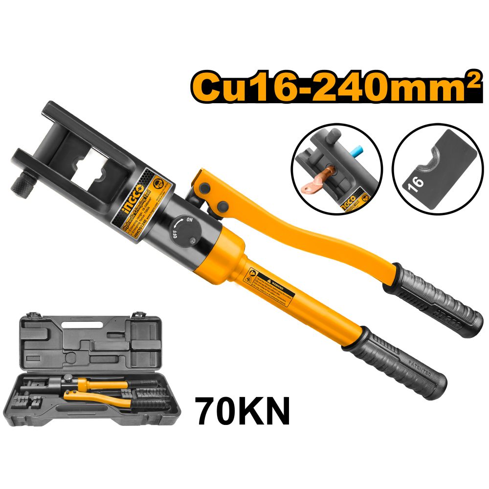 Hydraulic Crimp 240kit + 10 Dies