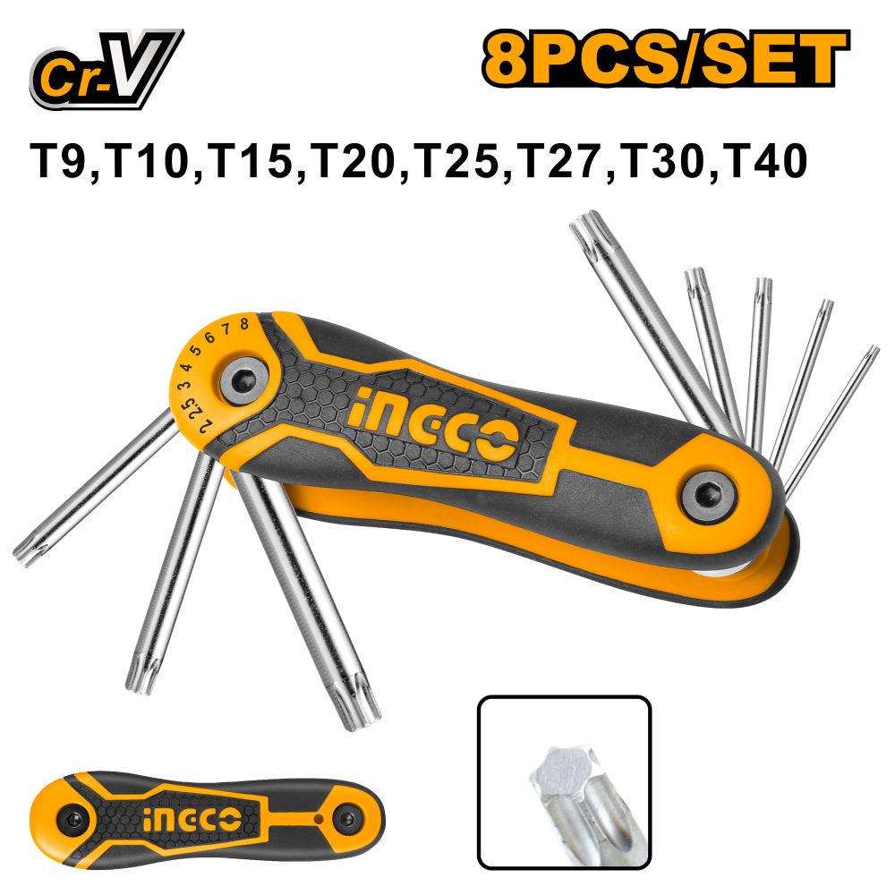 A/key 8pcs Torx Knife T9 T40