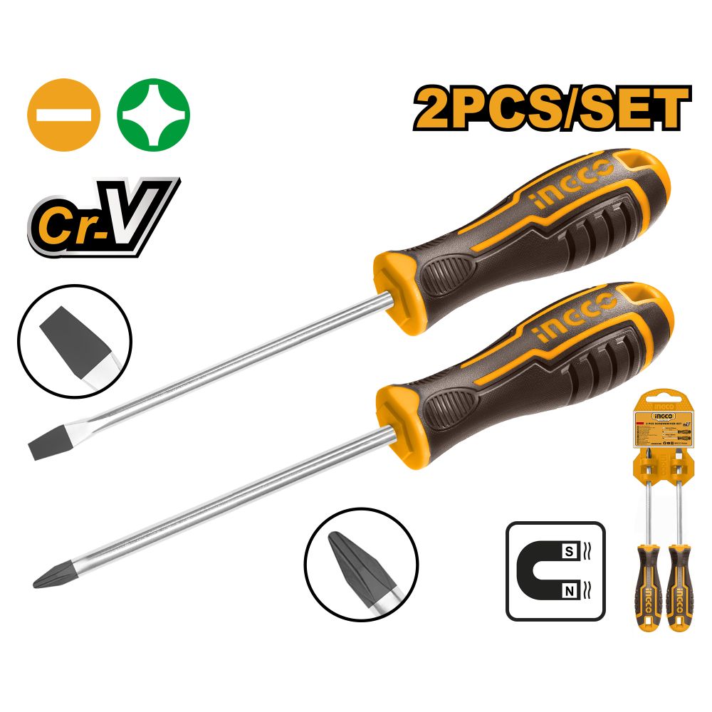 S/driver Set Ph/sl Cr V 2pcs