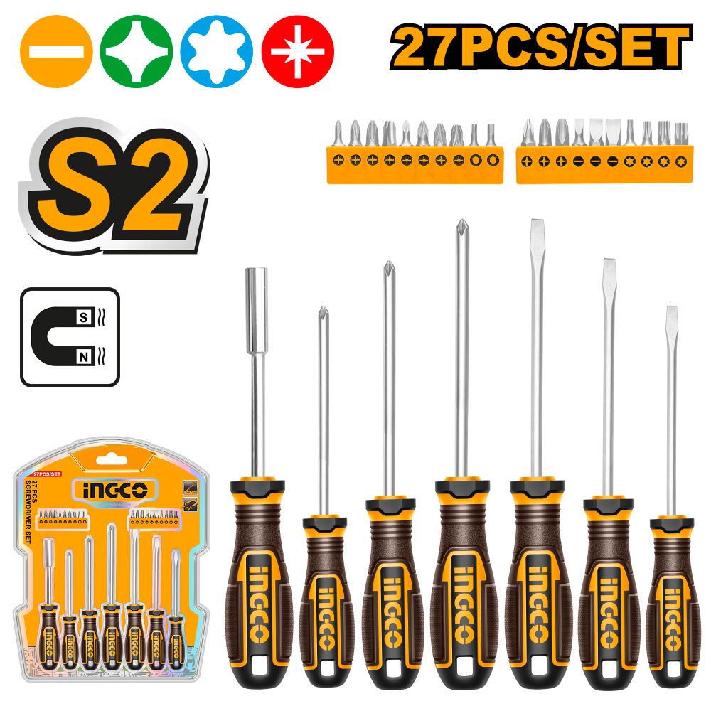 S/driver S2 Set Incl Bits 27pcs