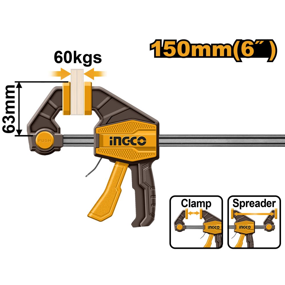 Clamp Quick Bar 150mm