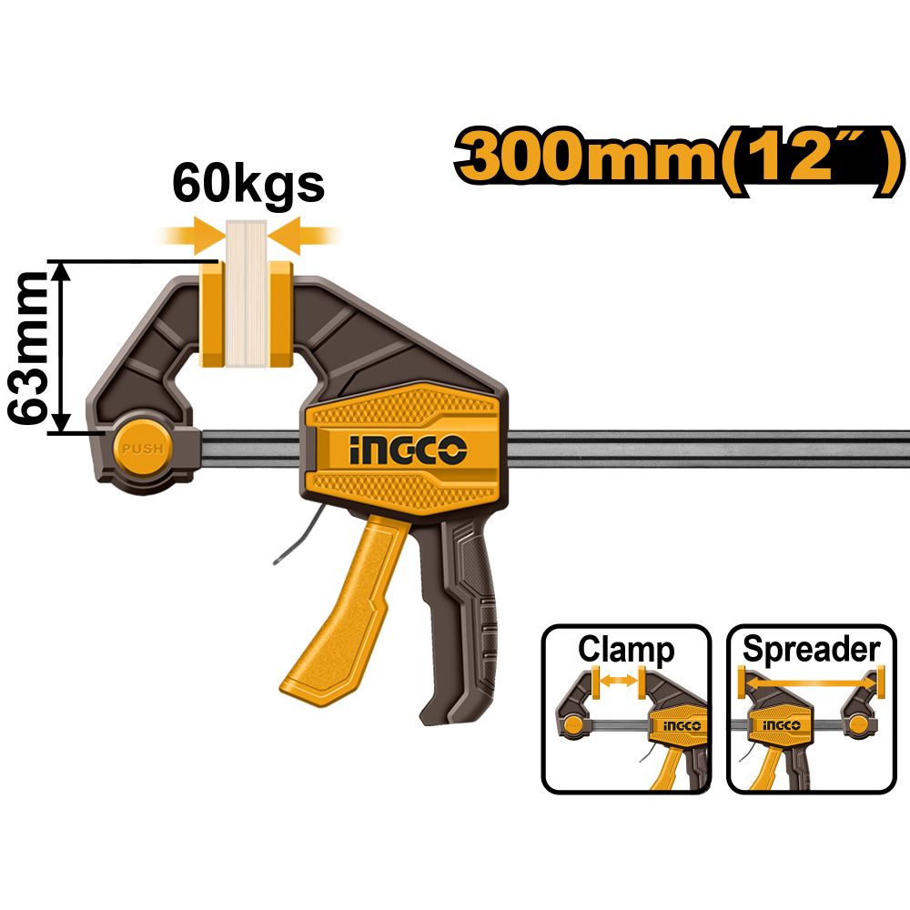 Clamp Quick Bar 300mm