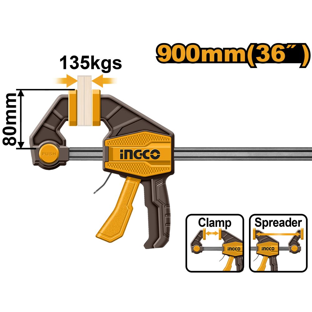 Clamp Quick Bar 900mm