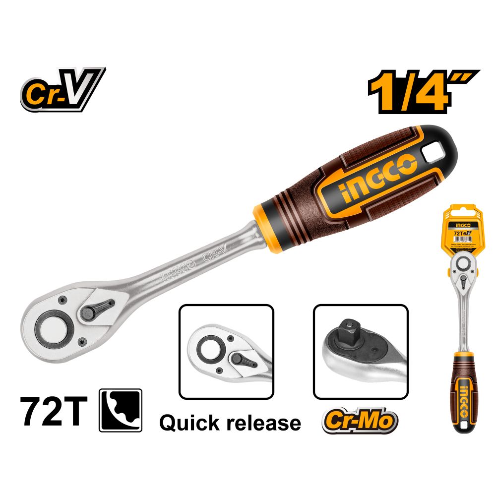Ratchet 1/4 45 Teeth Cr V