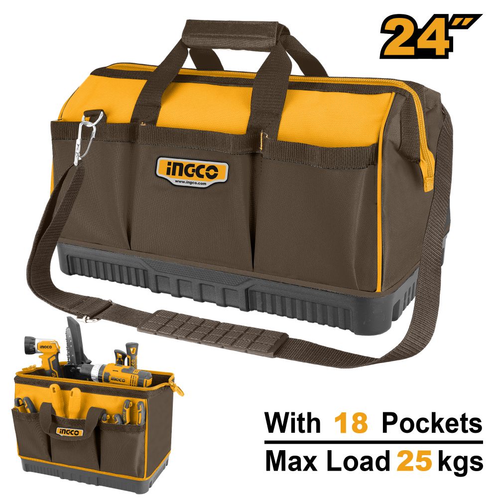 Tool Bag Hard Bottom 600mm