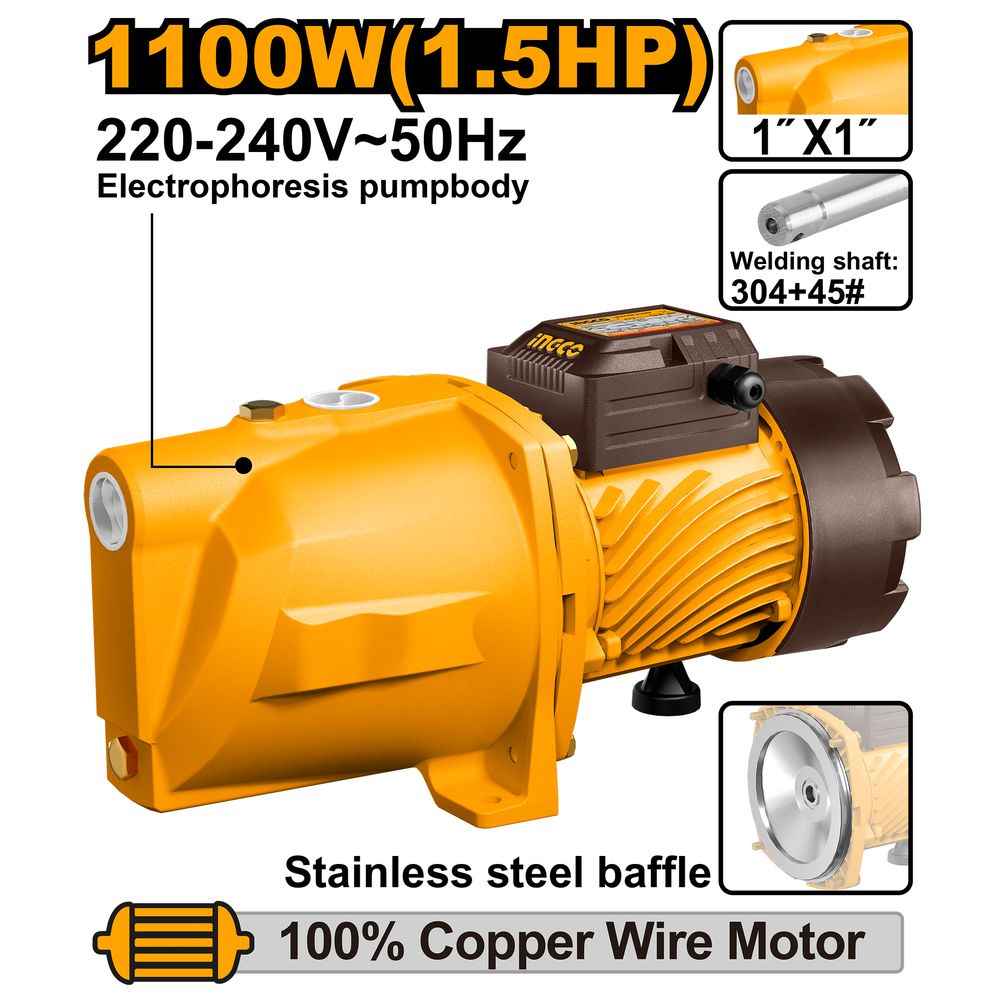 Pump Jet Maxflow 1100w 70l/min
