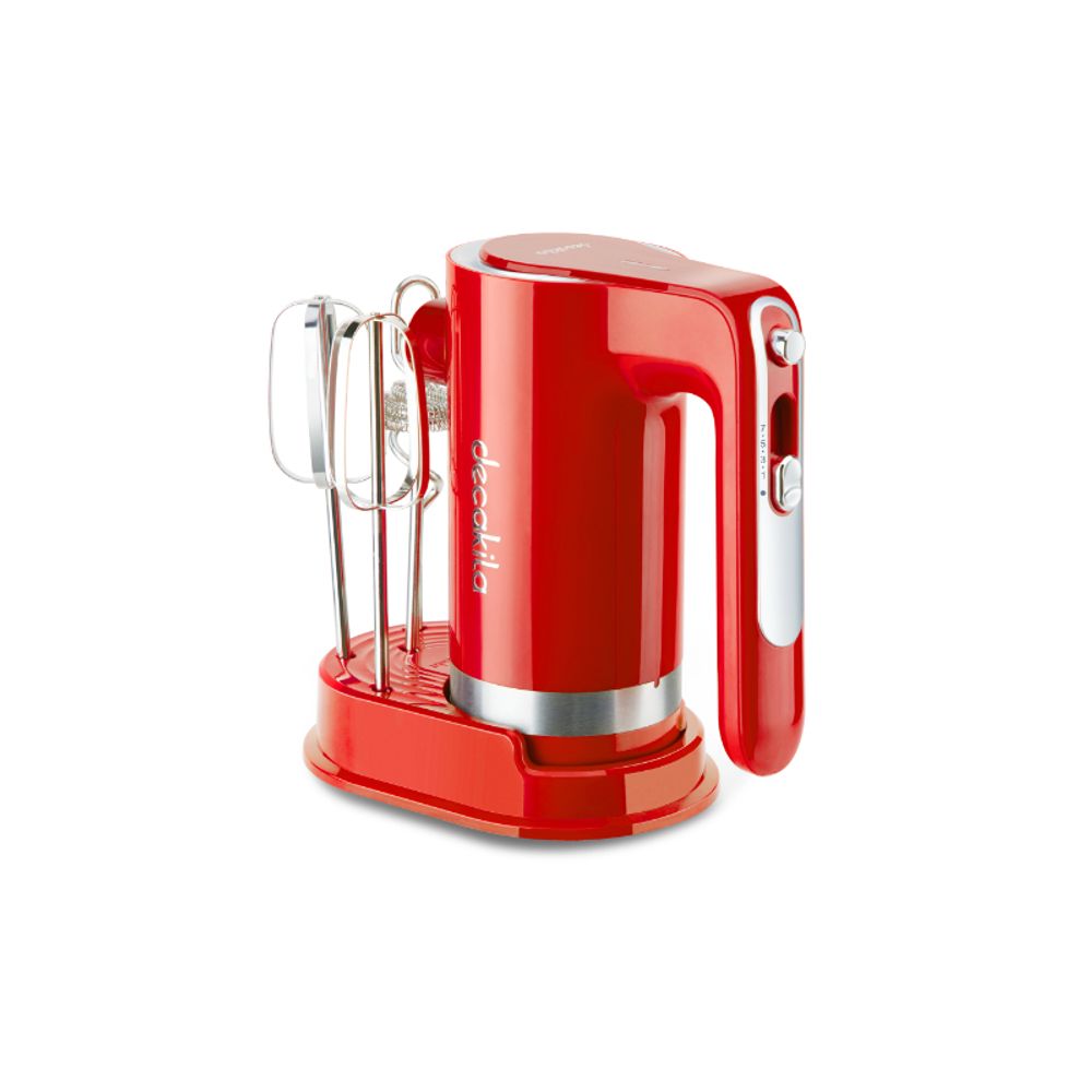 Hand Mixer Cordless Red