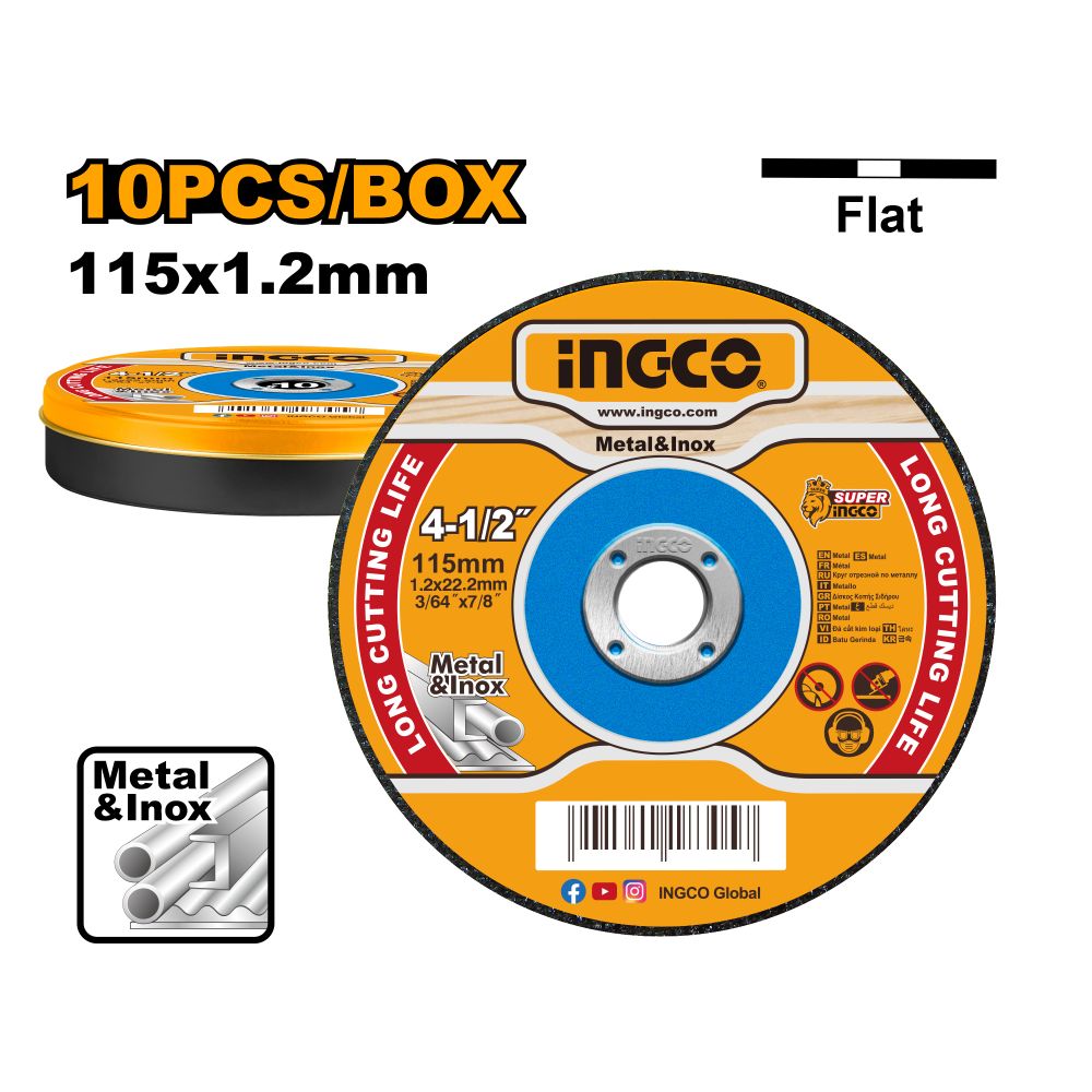 Disc Cut Steel 115 10pcs