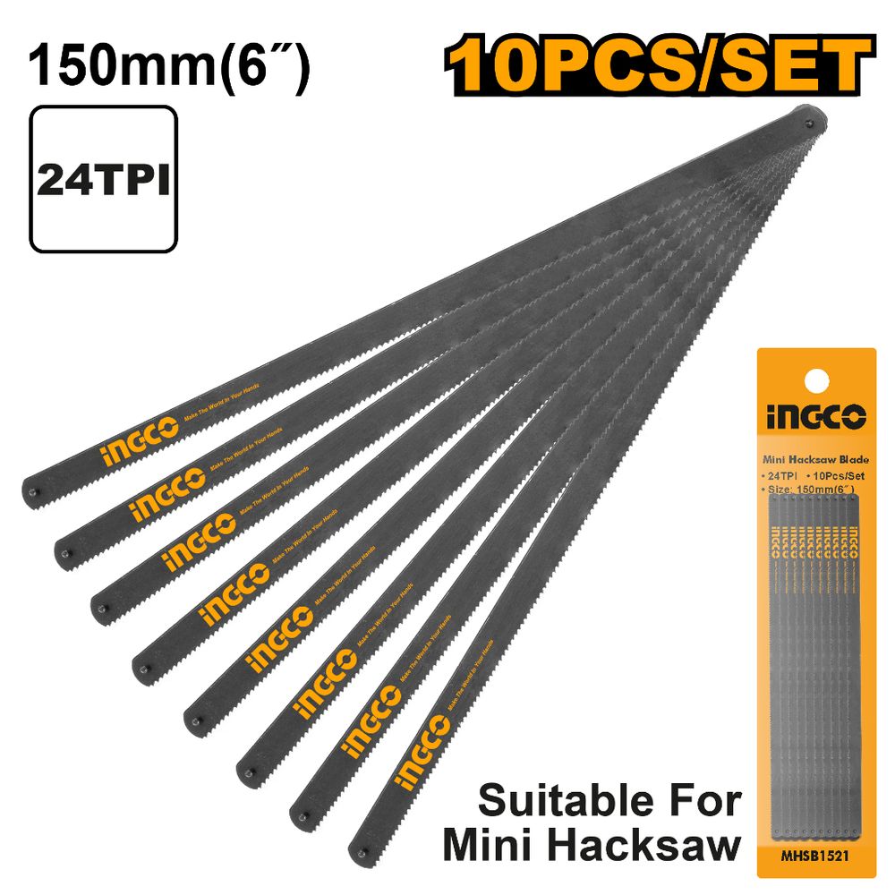 Blades Mini Hacksaw 10pk