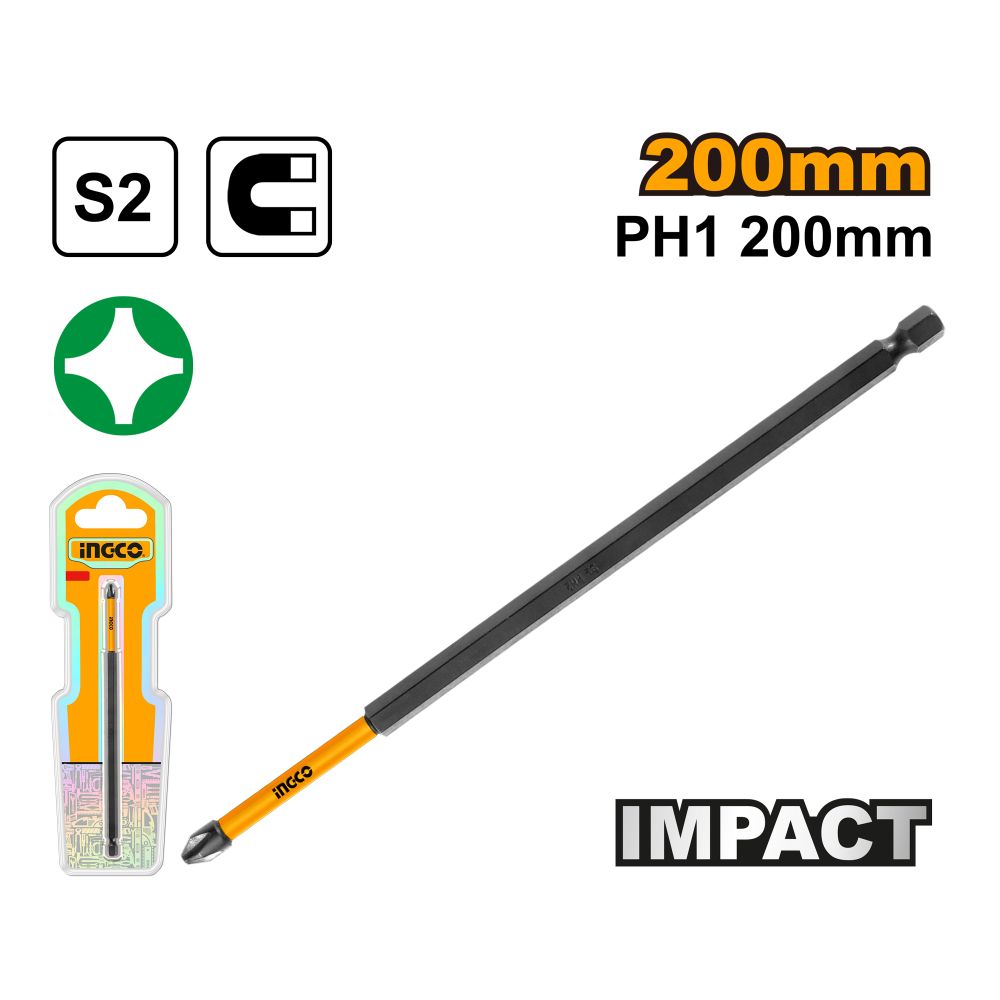 S/d Bit Impact Ph1 200mm S2 1pcs