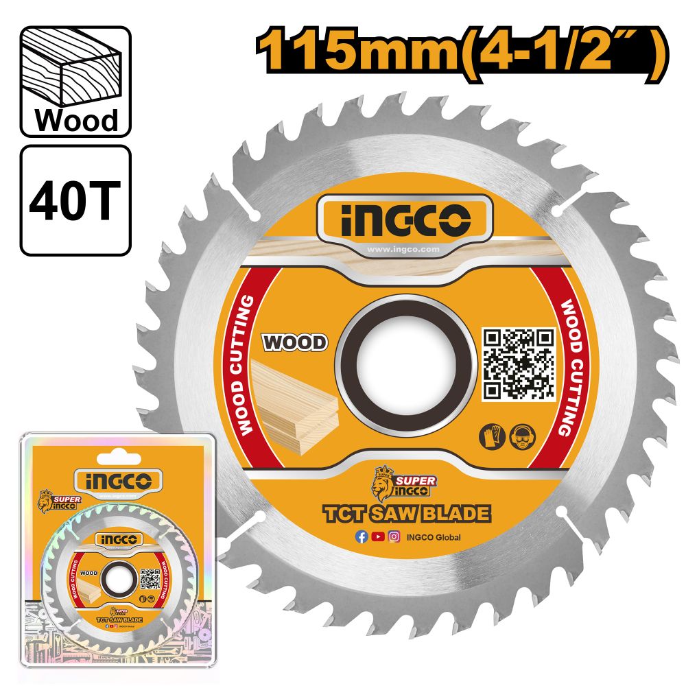 Blade Tct Wood 115x40t 22.2/16