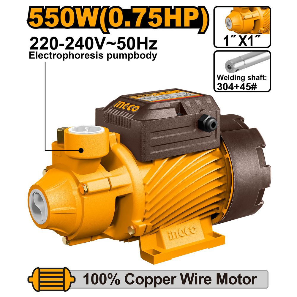 Pump 550w Max Flow 45l/min