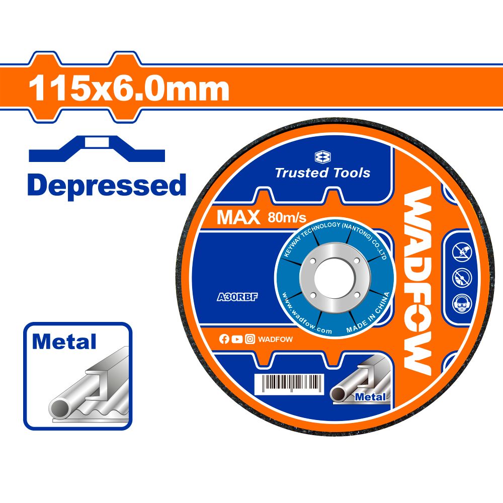 Disc Grind Metal 115mmx6.0mm 5pc