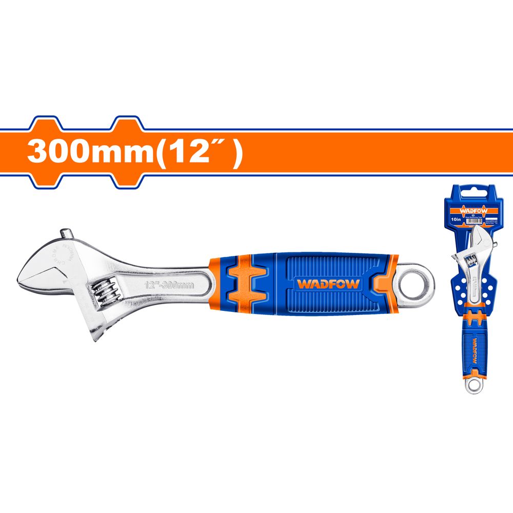 Wrench Adj 45cb 300mm