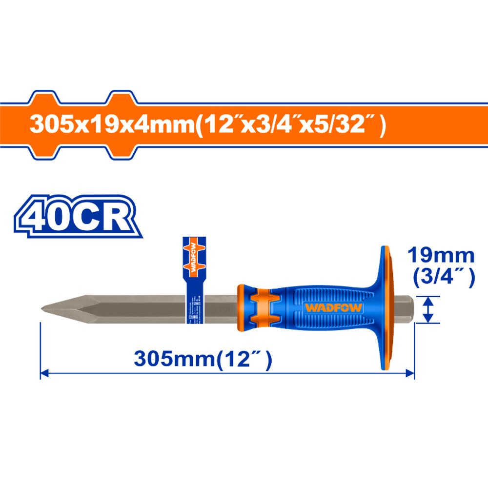 Chisel Concrete 40cr 4x19x305mm