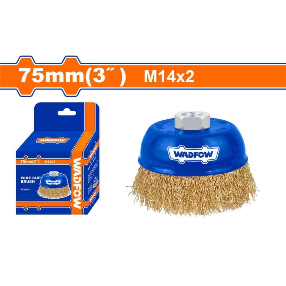 Wire Cup Brush M14x2 75mm