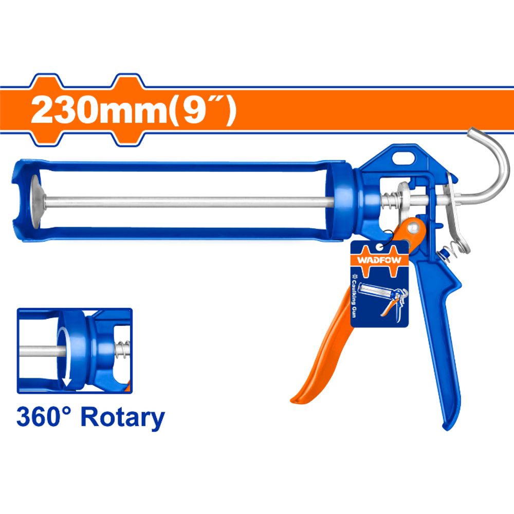 Caulking Gun Alum Hndl Rotary Function 230mm