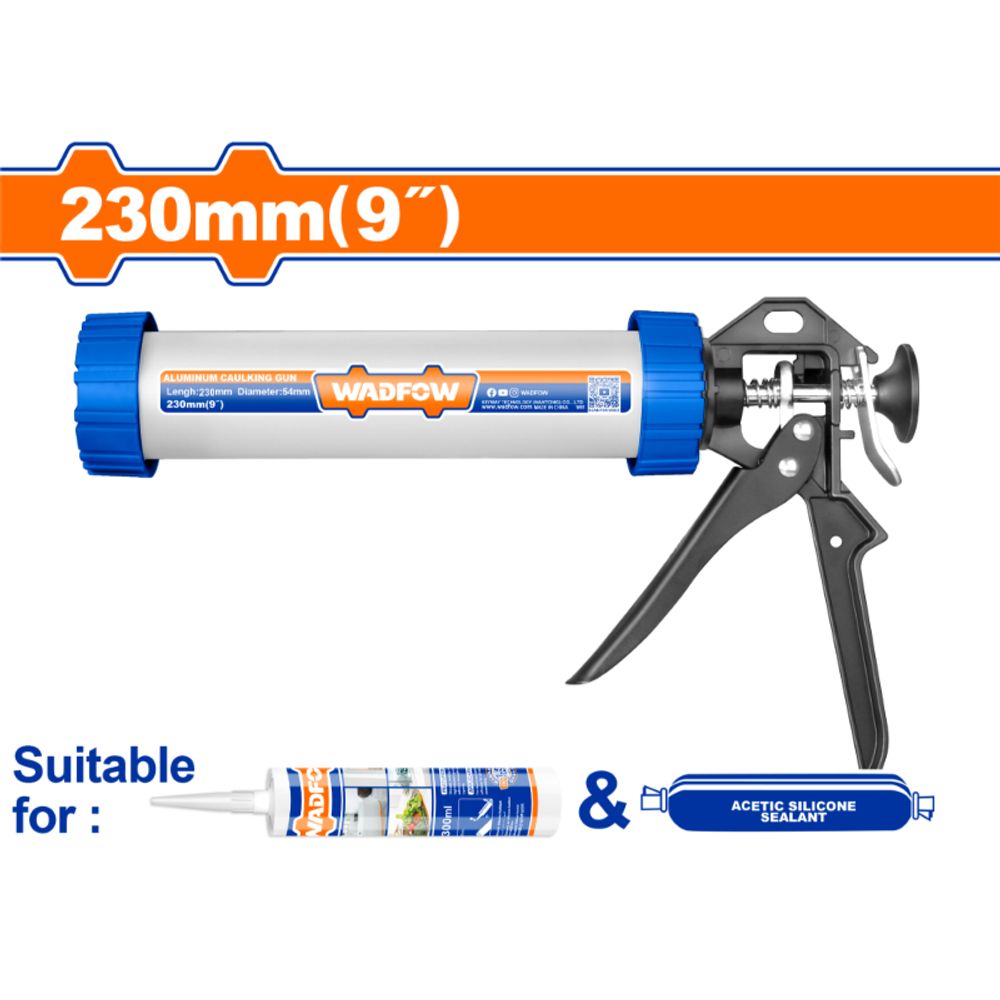 Caulking Gun Aluminum 230mm