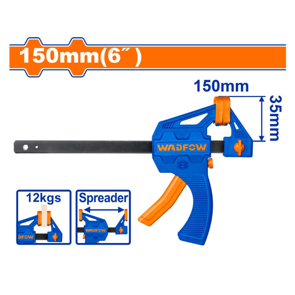 Clamp Quick Bar 35x150mm
