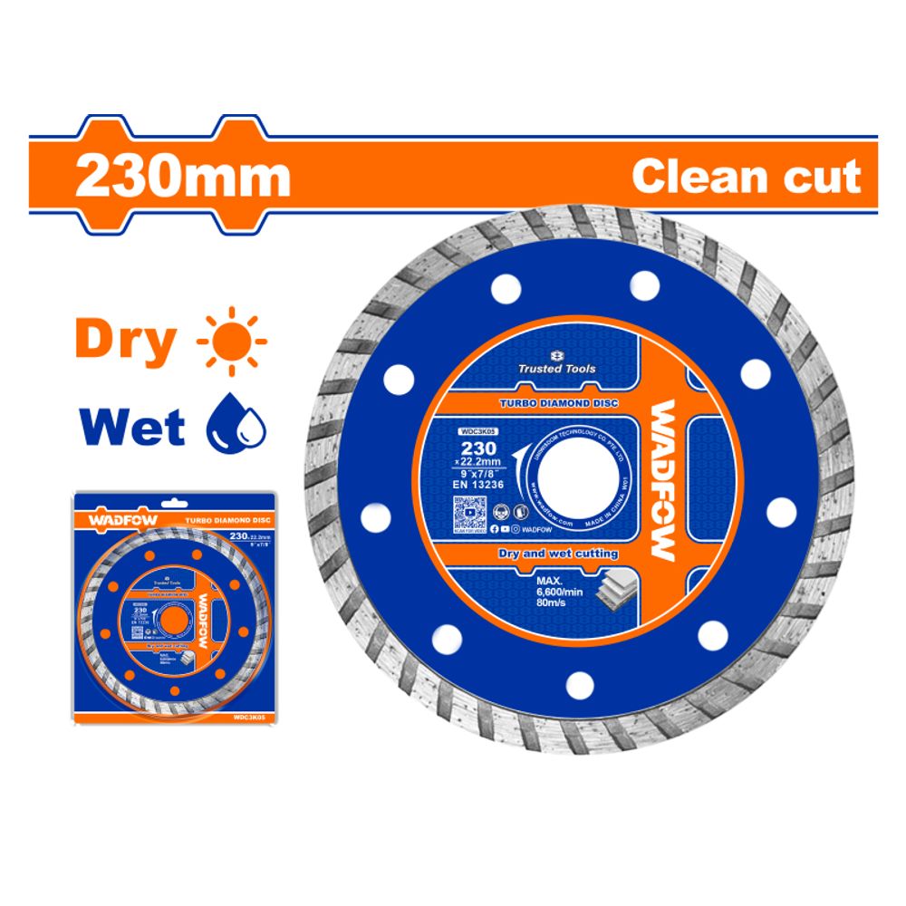 Disc Diamond Turbo W/d 230mm