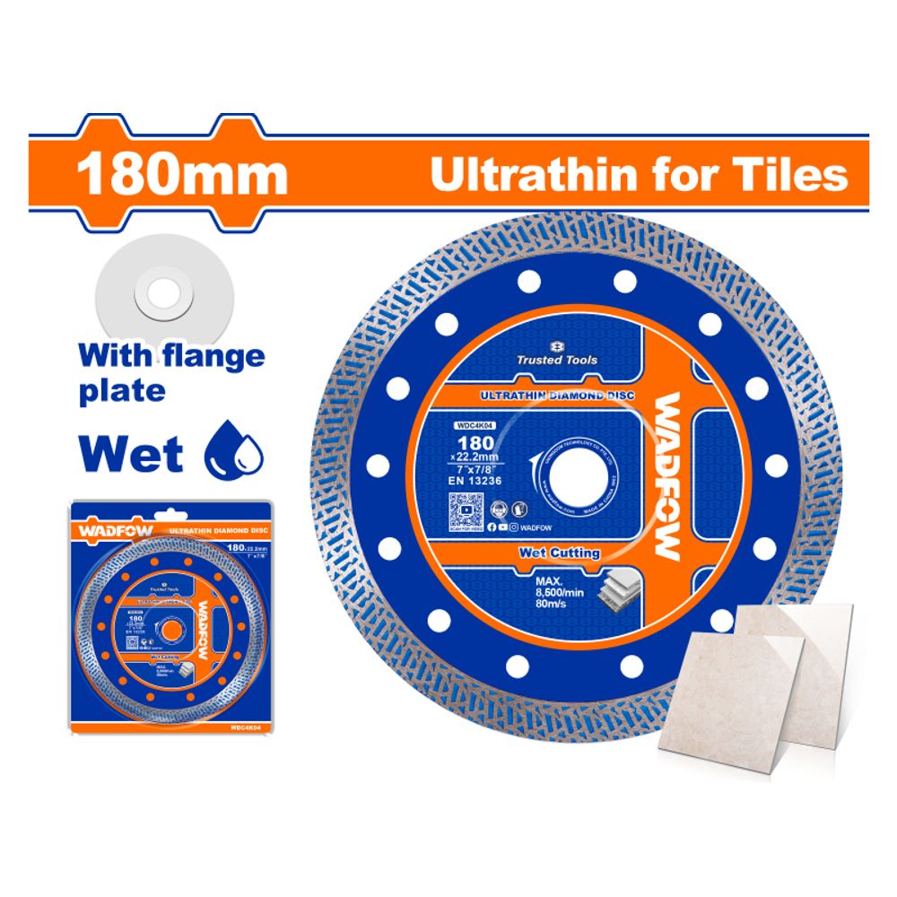 Disc Diamond U/thin Wet 180mm
