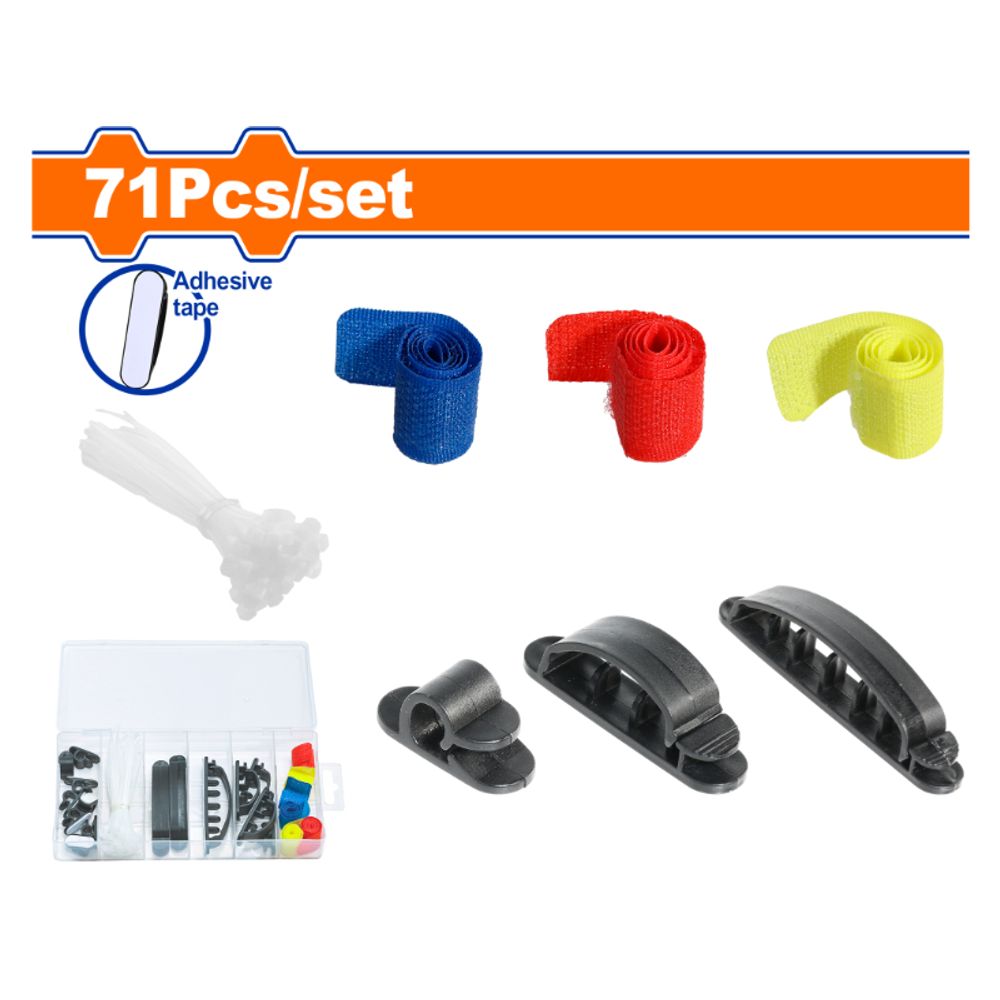 Cable Manager Set 71pcss