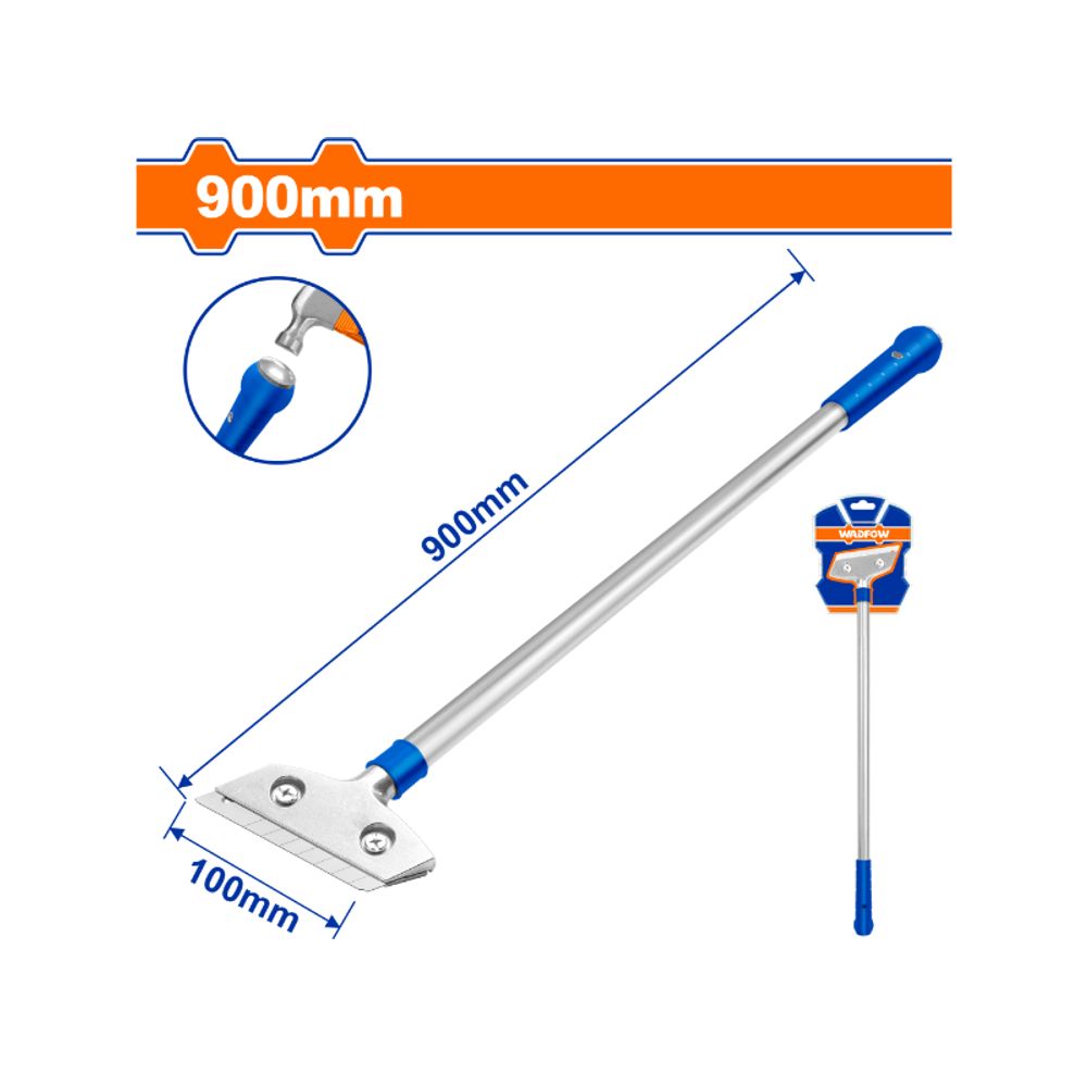 Scraper Metal Alum 900mm 18x100mm + 1pcss Bld