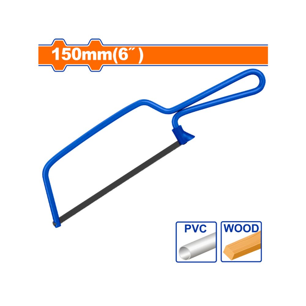 Saw Hack Mini Metal Hndl 150mm