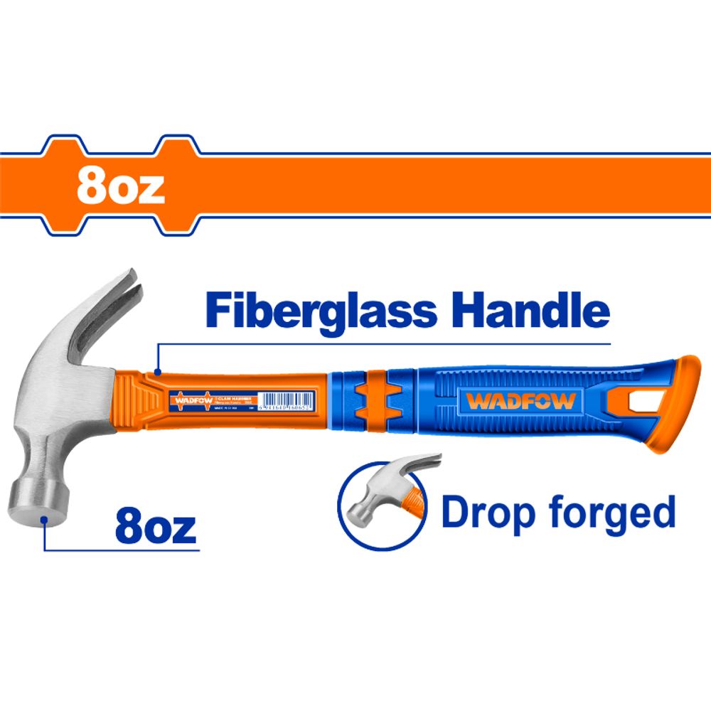 Hammer Claw D/f 45cb F/g Hndl 220g