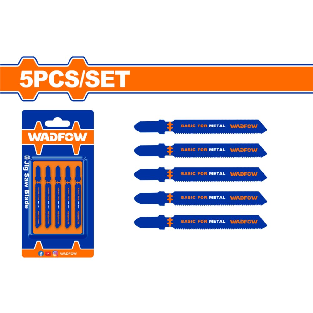 Blade J/saw Metal Set 12tpi 5pcss