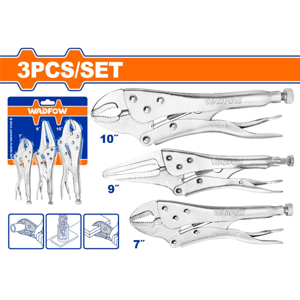 Plier Locking Set 3pcss