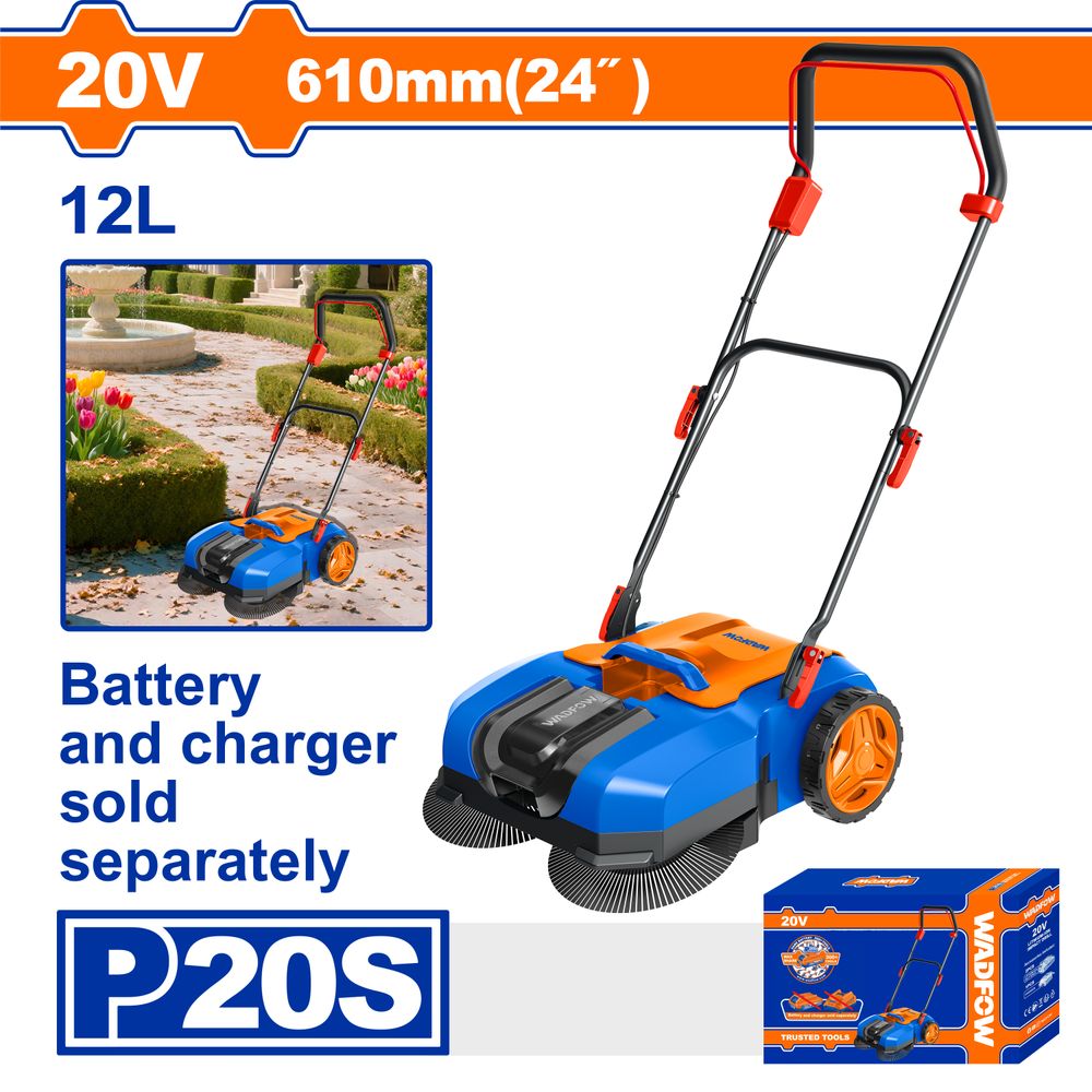 20v Ps+c/l Sweeper 20l