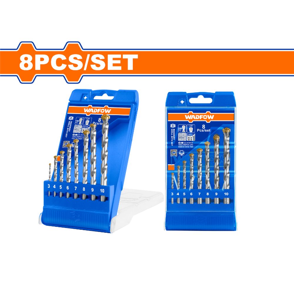 D/bit Masonry Set 8pcss