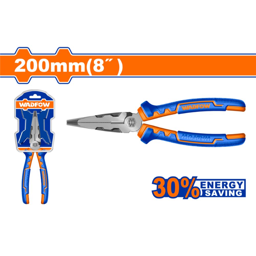 Plier L/nose Hl 200mm