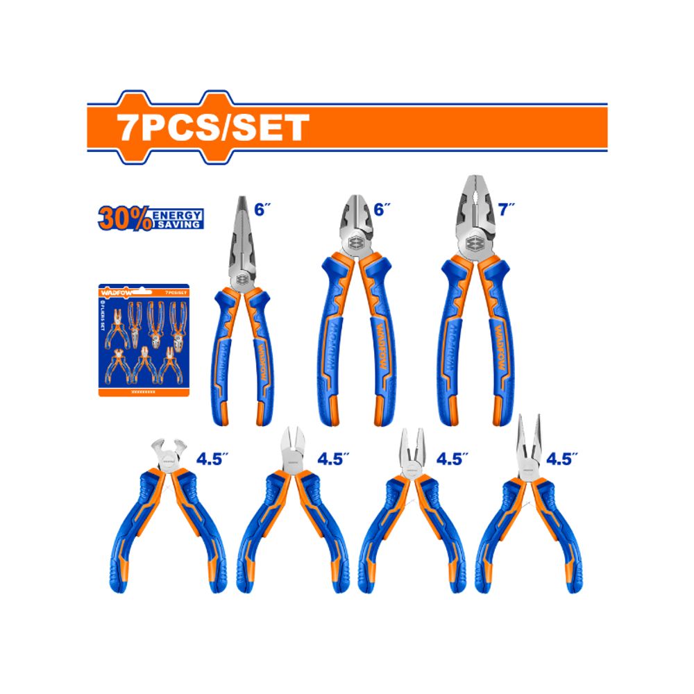 Plier Set High Leverage 7pcss