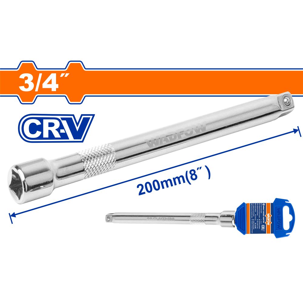 Extention Bar 3/4 Cr V 200mm