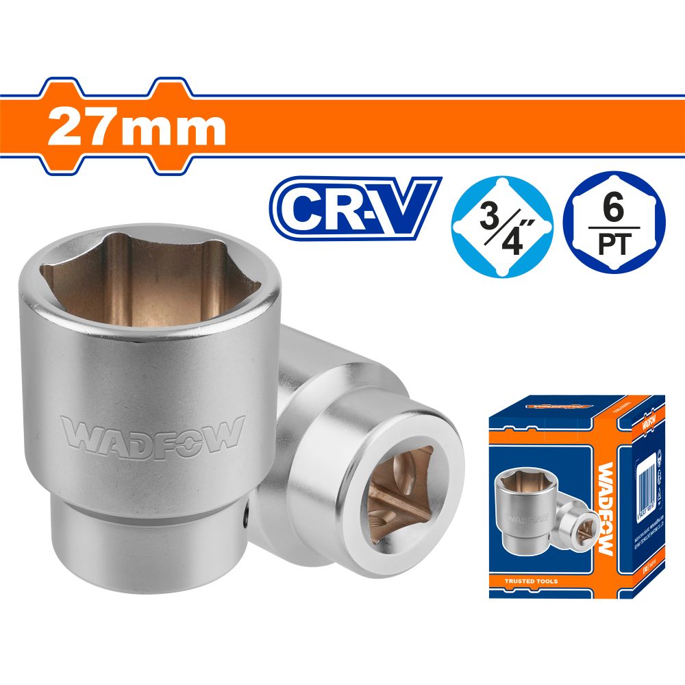 Socket Hex 3/4 50bv30 27x55mm