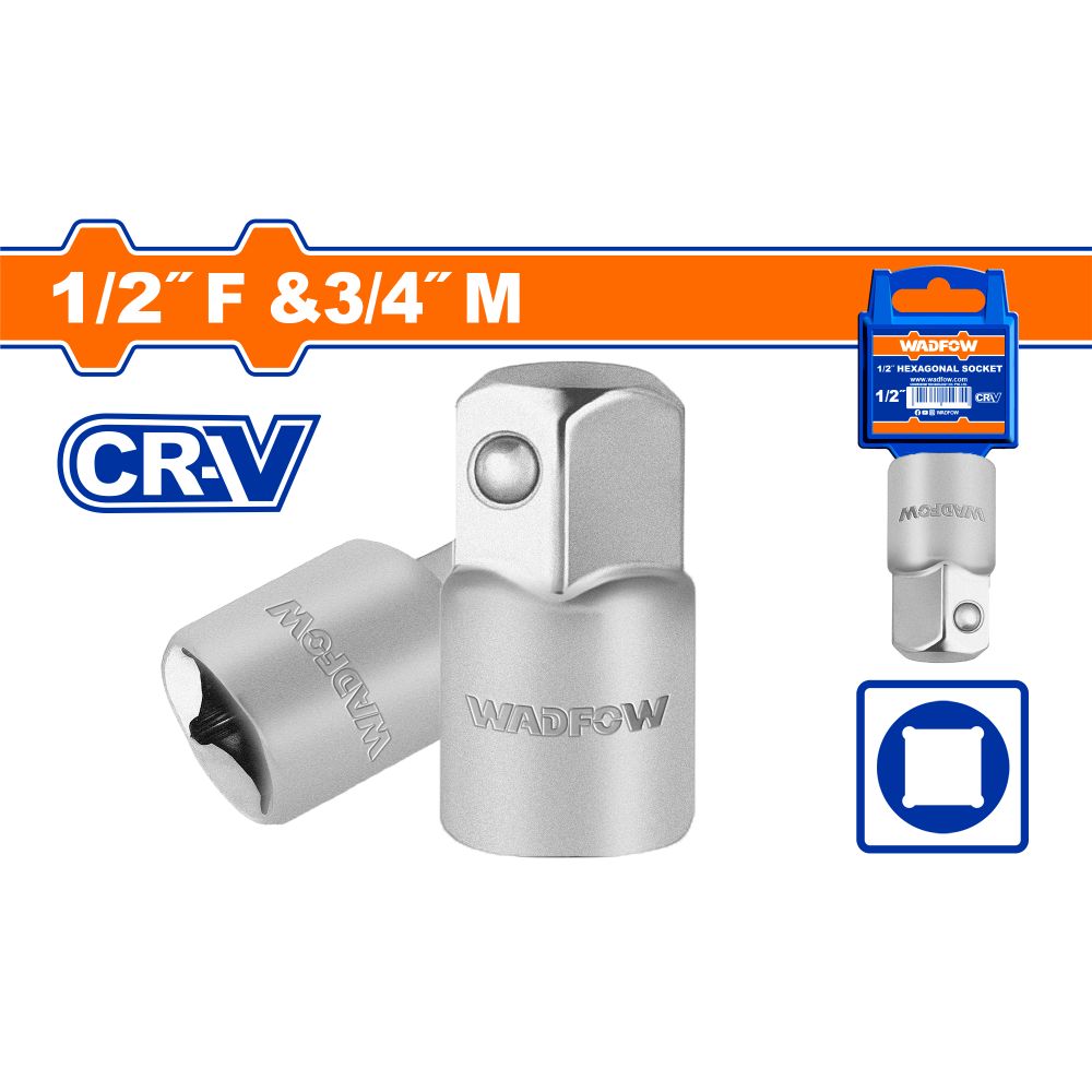 Socket Adaptor 50bv30 1/2x3/4 Inch
