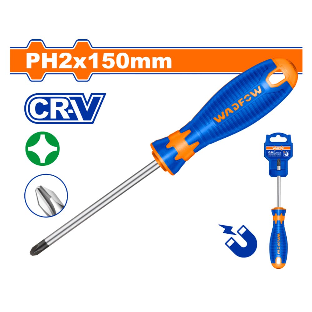 S/driver Ph2 Bt Mag Cr V 6x150mm