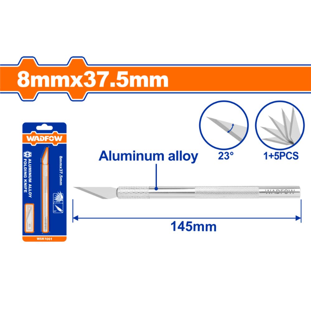 Knife Precision Hobby 8x37.5mm + 5pcss Bld