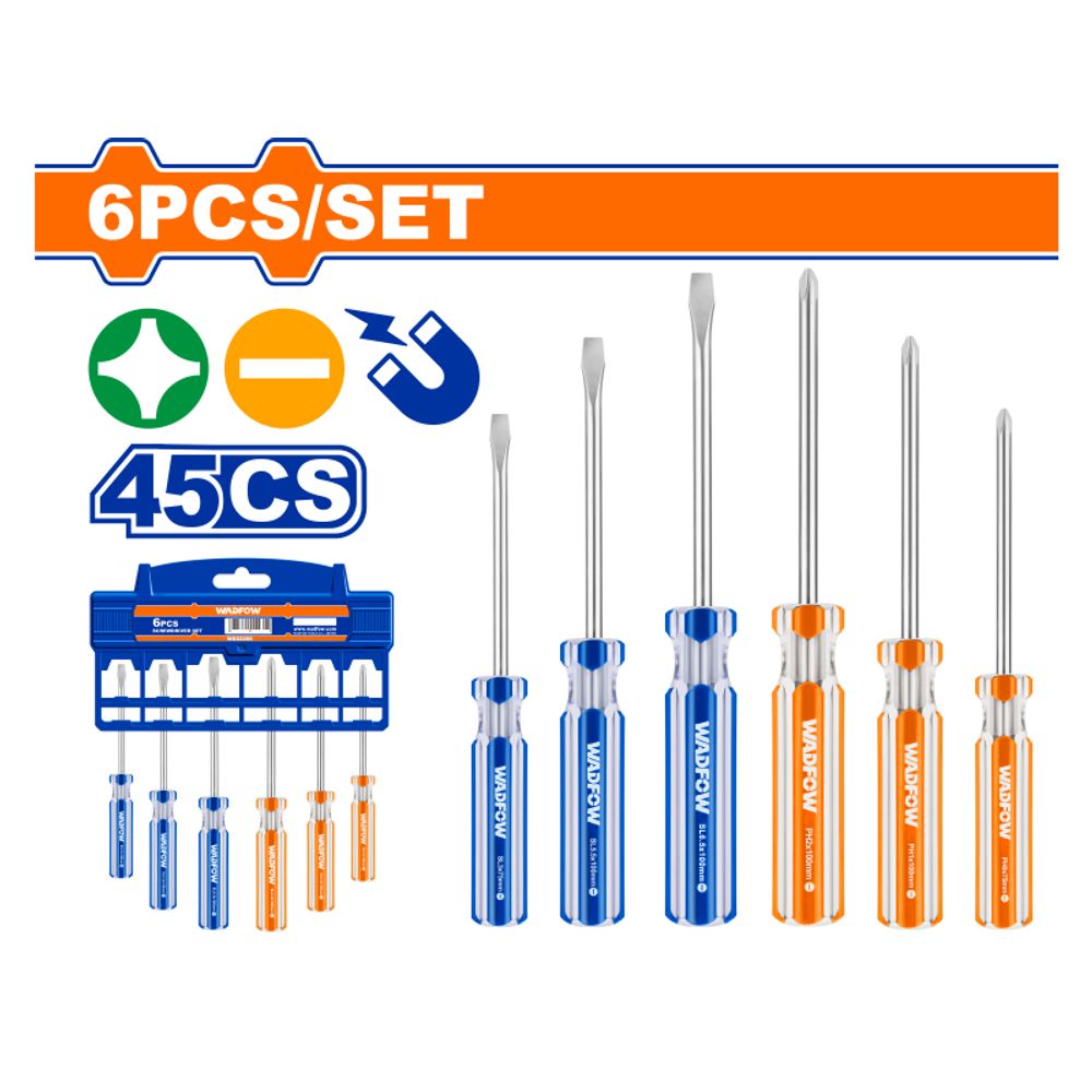S/driver Set Mag 45cs 6pcss