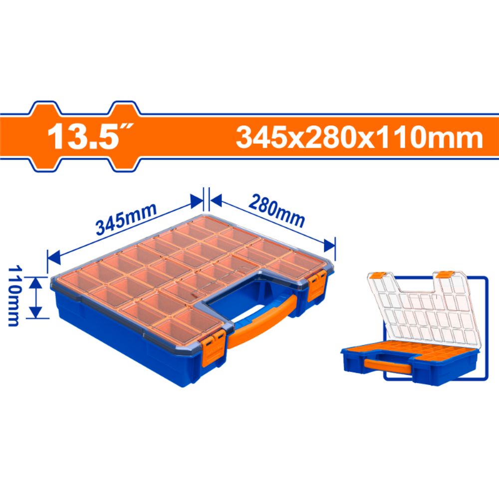 Organizer Plastic 345x280x110mm 12pcss