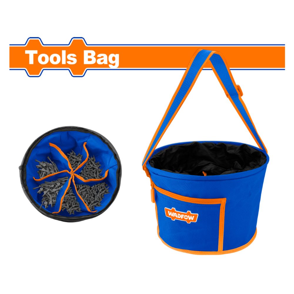 Tool Bag Rnd 6 Inter Pocket 250x200mm
