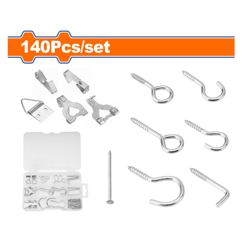 Screw/hook Set 140pcss