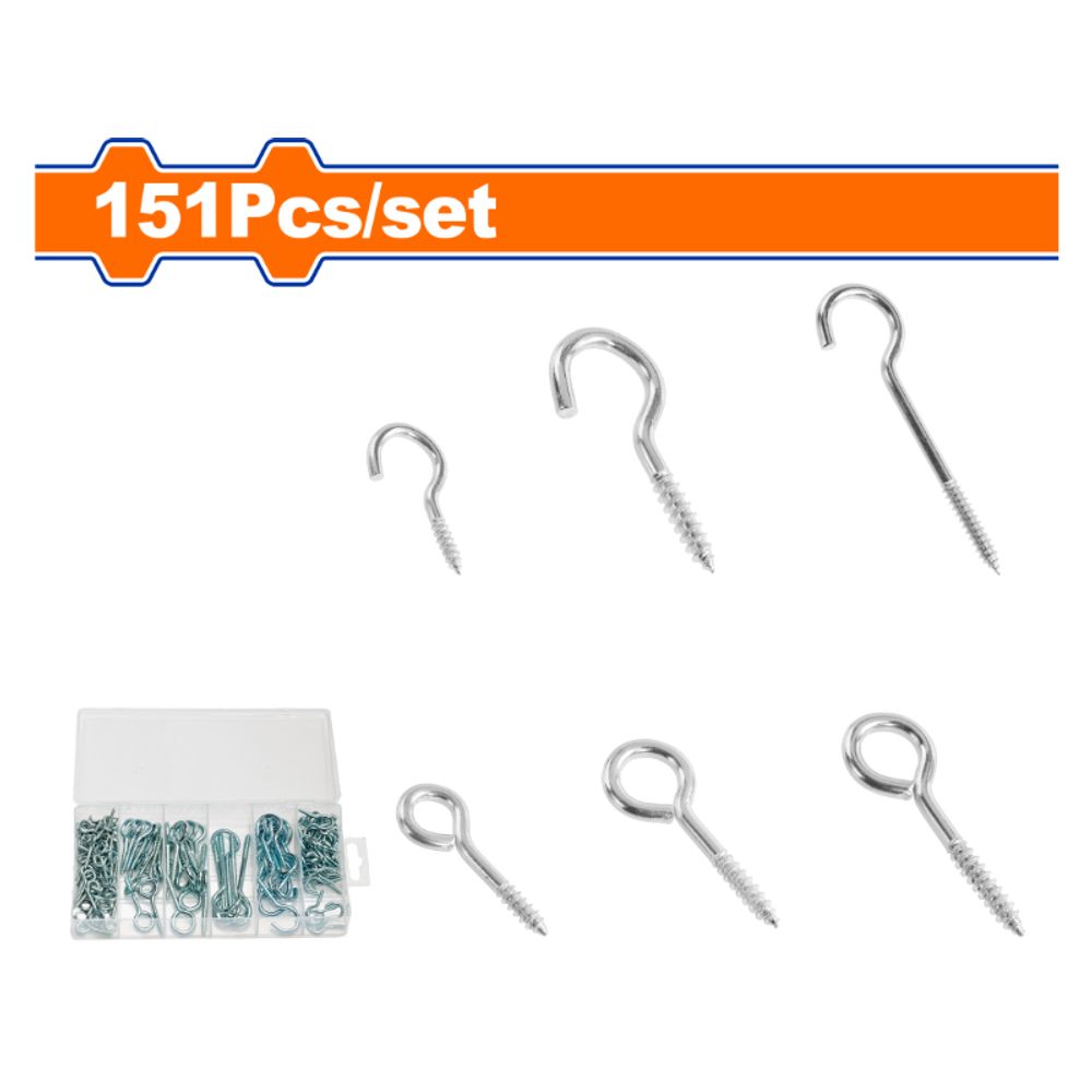 Screw/hook Set 151pcss