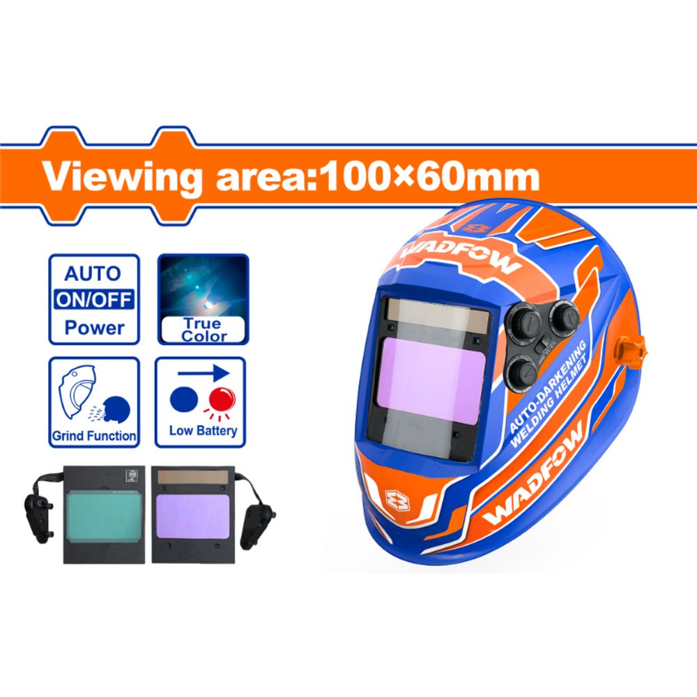 Weld Auto Dark Helmet 100x60mm Din4