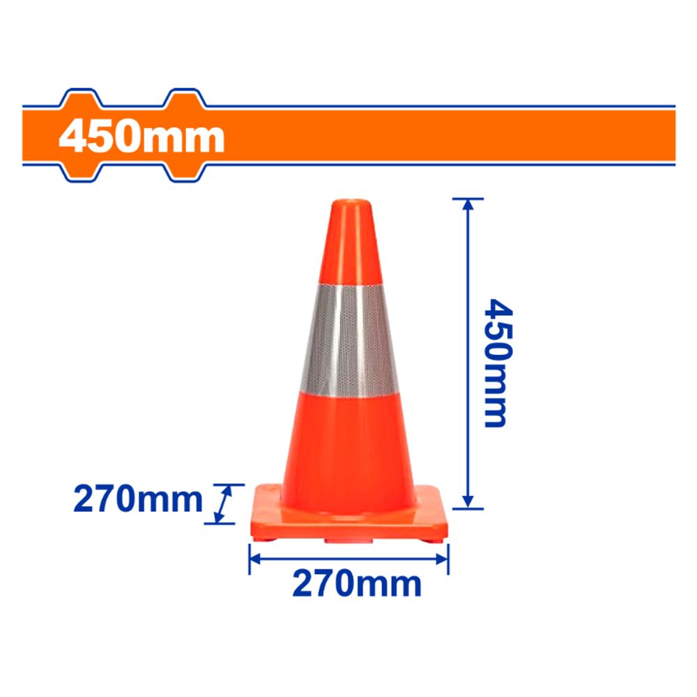 Traffic Cone 27x27x45cm