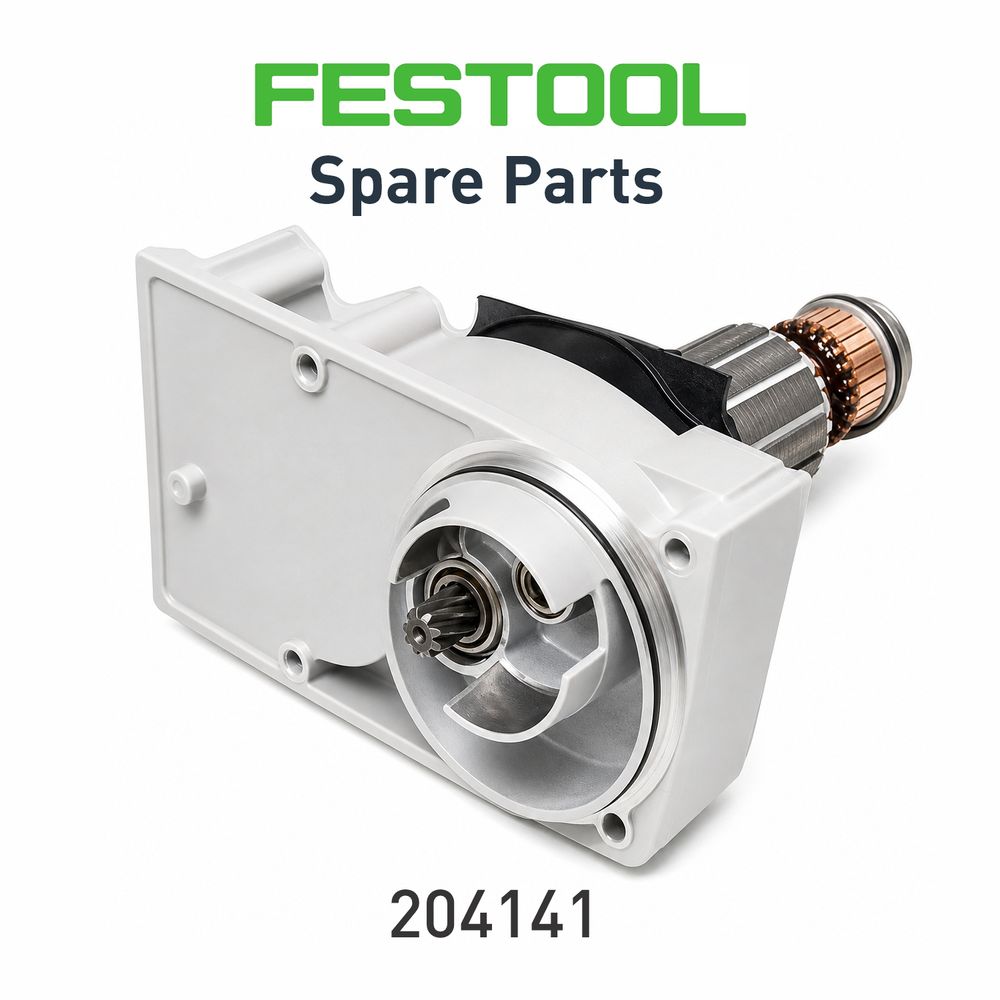FESTOOL KAPEX KS 120 230V Armature and End Shield Assembly