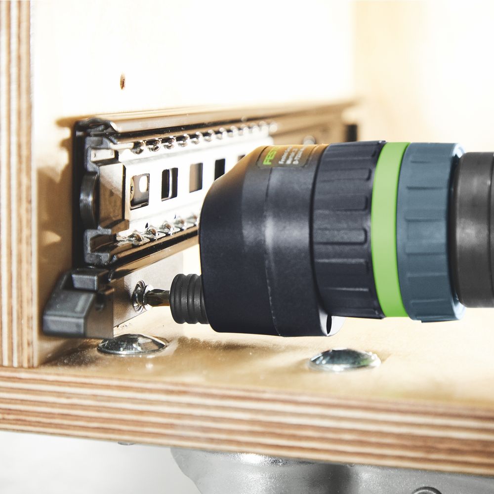 FESTOOL EX-UNI FastFix Eccentric Attachment for Edge-Close Drilling and Screwdriving