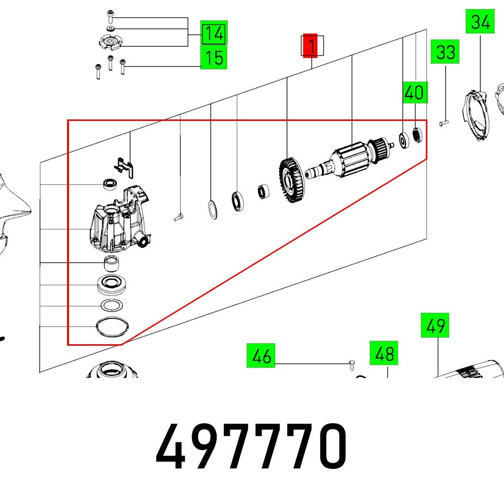 Armature Ro 150 230v Et-bg